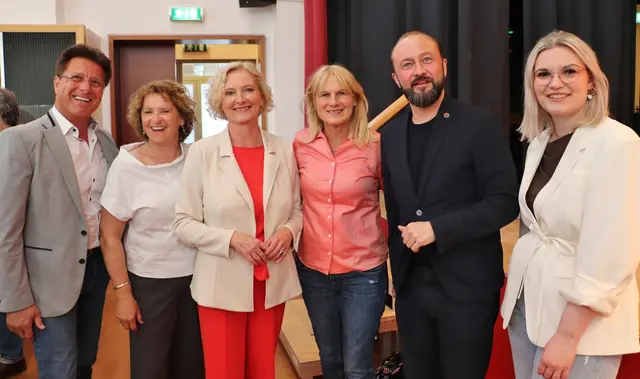 Werner Baumann, Ursula Lackner, Karin Greiner, Elisabeth Grossmann, Max Lercher und Chiara Glawogger | Foto: Edith Ertl