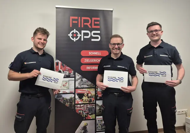 Alexander Wallner, Michael Riegler und Philipp Neuhauser überzeugten die Jury. | Foto: FireOPS