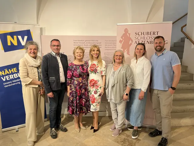 Jilch, Sprengnagel, Raimondi, Angatscheva, Mandl, Brandtner, Marschik | Foto: Schubert Schloss Atzenbrugg