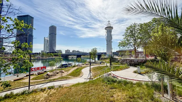 Finale auf der Donauinsel. Der Pier 22 ist nun komplett. | Foto: Andreas Pölzl/MeinBezirk