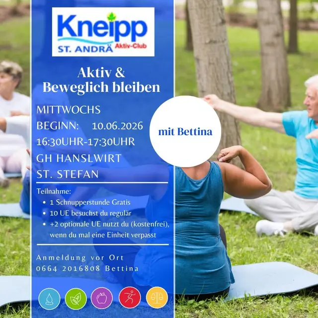 Bewegung kennt kein Alter