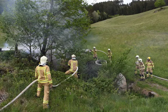 Starke Rauchentwicklung löst Feuerwehreinsatz aus