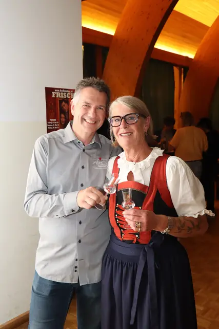 Arno Pauli und Birgit Runggaldier. | Foto: Kendlbacher