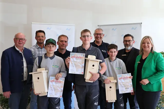 Die Gruppe von der Landwirtschaftlichen Fachschule Vöcklabruck zeigte ihr Können.  | Foto: AUVA/Kierner