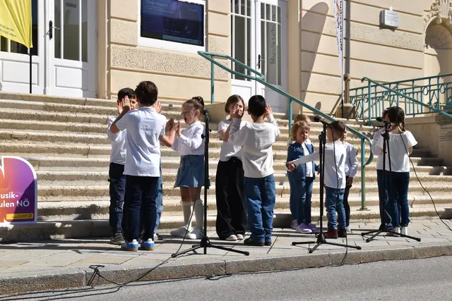 Der jüngste Chor der Musikschule Baden. | Foto: Mirjam Preineder