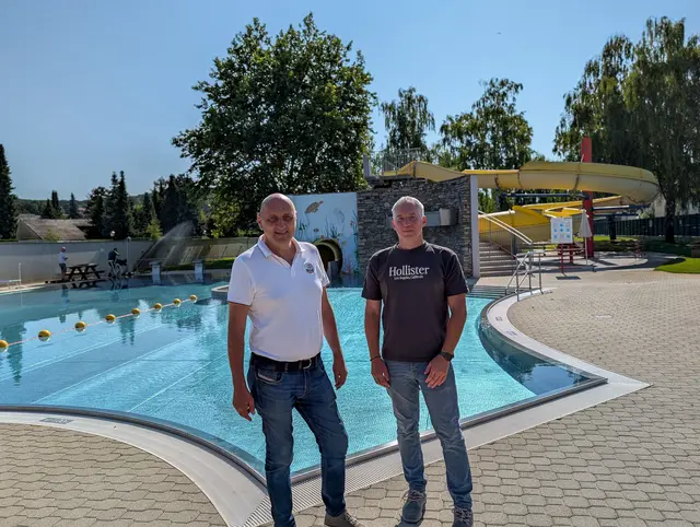 Bürgermeister Gerald Höchtel, GGR Georg Kurzbauer
 | Foto: Marktgemeinde Sieghartskirchen