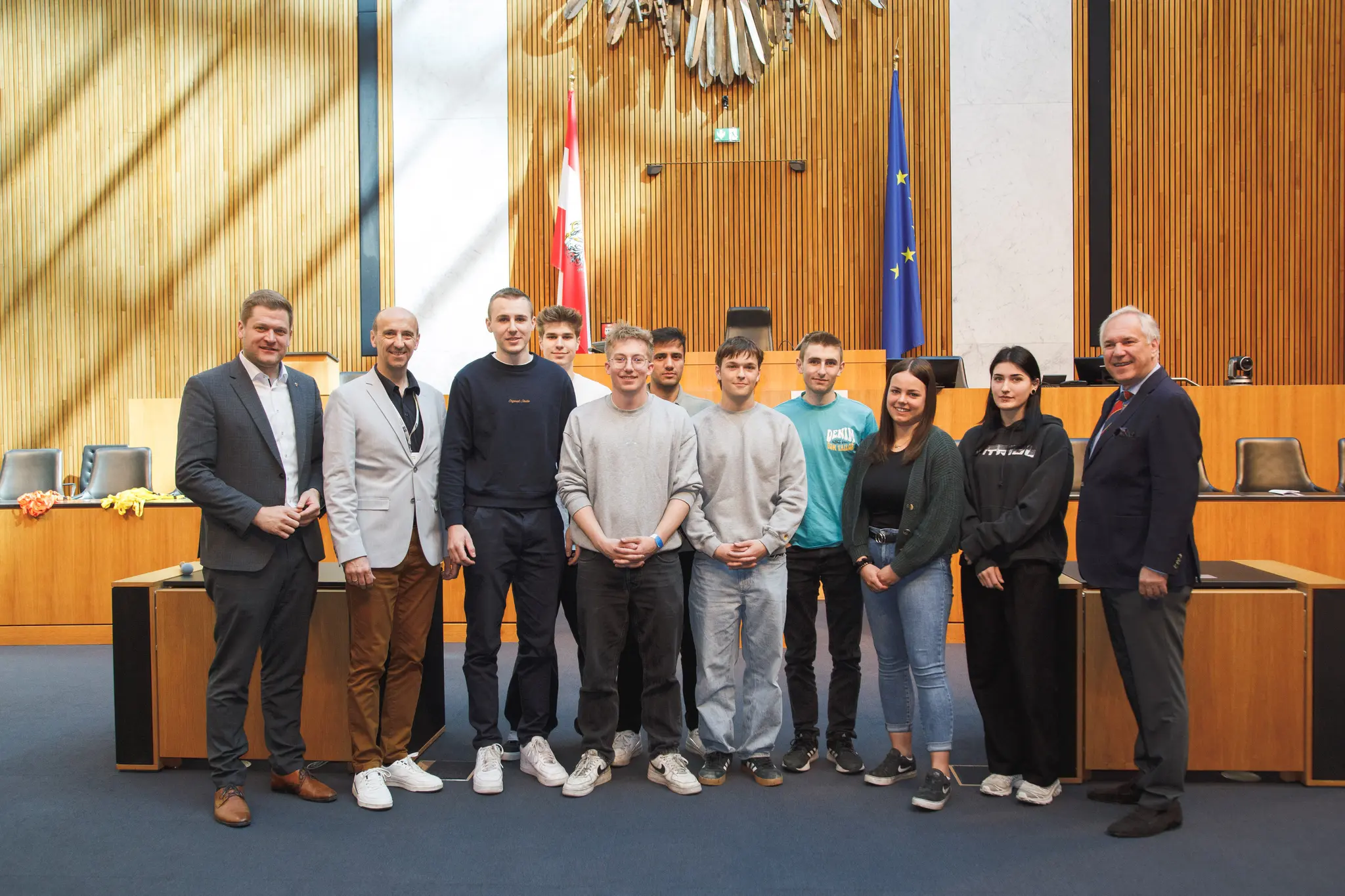 TFBS Lienz at the Apprentice Parliament: East Tyrolean apprentices got a ...