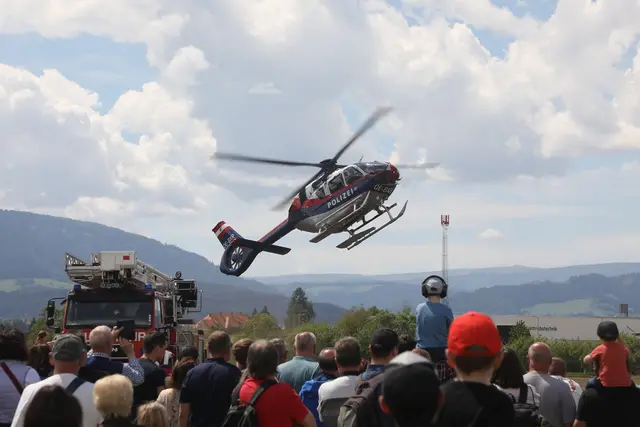 Beeindruckende Leistungsschau der Einsatzkräfte in Spielberg