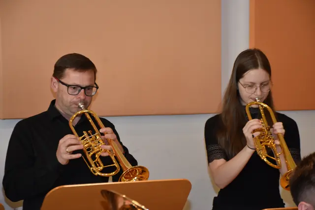 Big Band der LMS Grein. Jazz Night in St. Nikola.  | Foto: Robert Zinterhof