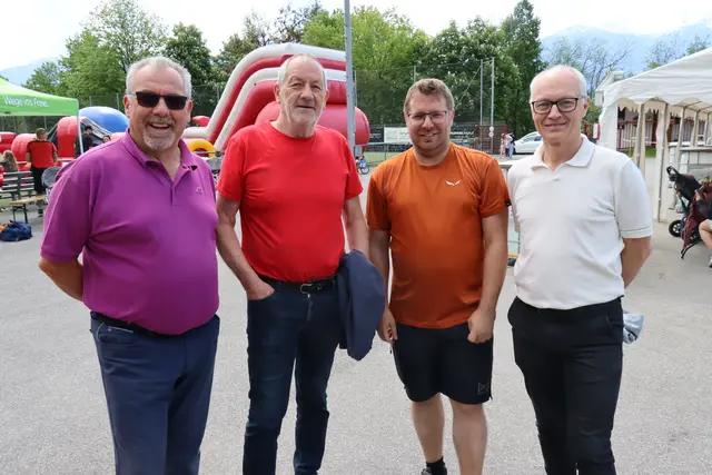 GR Stefan Strasser, GR Gert Jenewein, GR Thomas Pittl und GR Thomas Elsenbruch | Foto: Kendlbacher