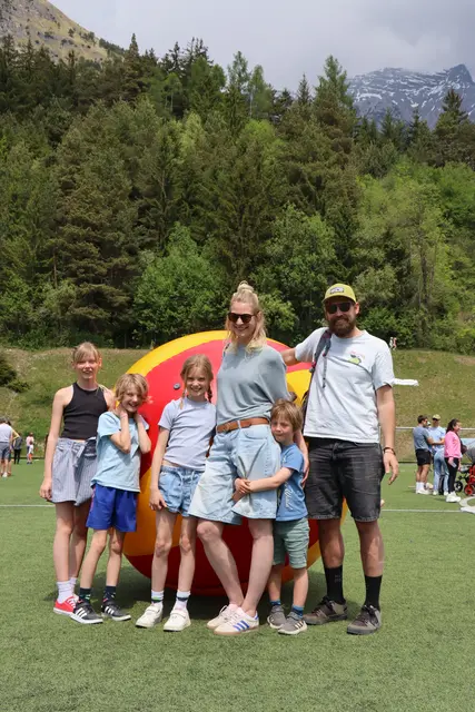 Familie Rombouts genoss das vielfältige Angebot beim Umwelt- und Kinderfest in Absam. | Foto: Kendlbacher