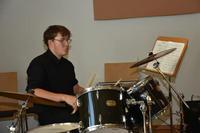 Big Band der LMS Grein. Jazz Night in St. Nikola.  | Foto: Robert Zinterhof