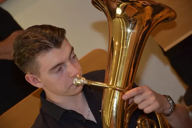 Big Band der LMS Grein. Jazz Night in St. Nikola.  | Foto: Robert Zinterhof