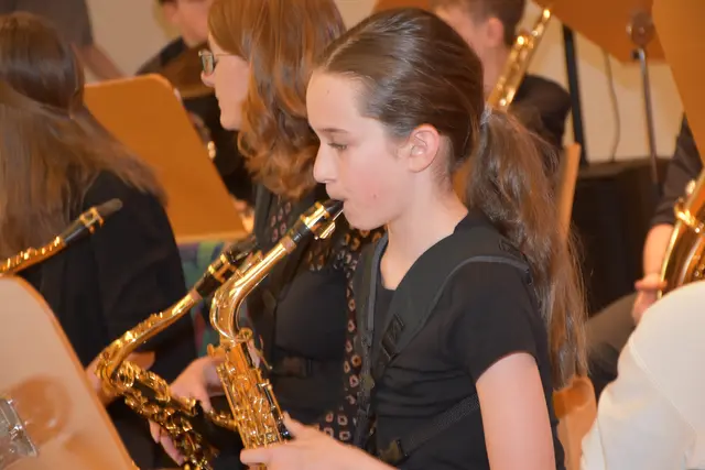Big Band der LMS Grein. Jazz Night in St. Nikola.  | Foto: Robert Zinterhof