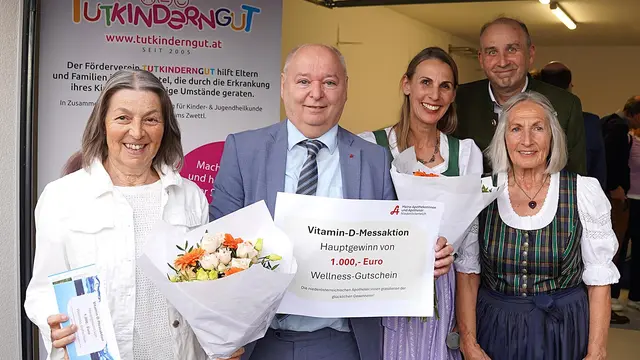 Kuenringerapotheke feiert 25 Jahre mit einem großen Gartenfest