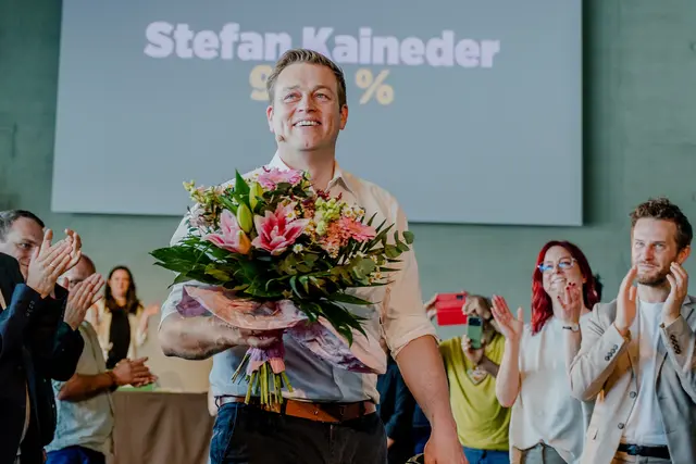 Kaineder mit 92,8 Prozent zum Spitzenkandidaten gewählt