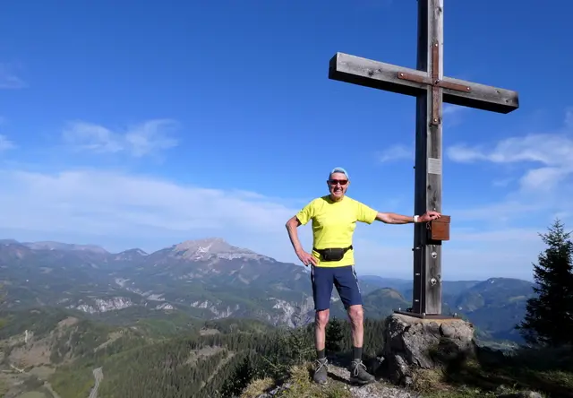 Die Bichleralpe ist ein super Logenplatz in die hohe Bergwelt.