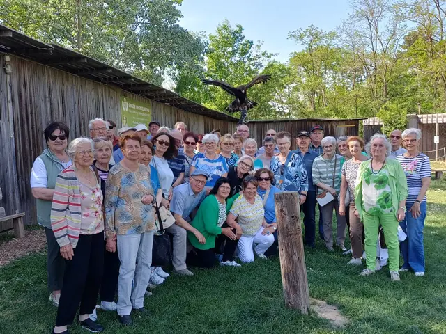 40 Seniorinnen und Senioren nahmen am Frühlingsausflug ins Weinviertel teil.  | Foto: Seniorenbund Marz