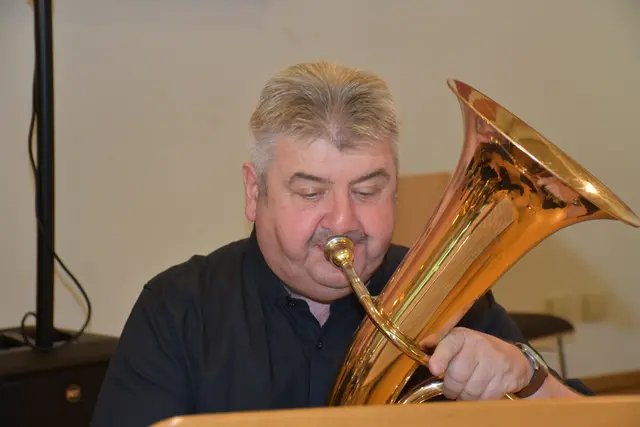 Big Band der LMS Grein. Jazz Night in St. Nikola.  | Foto: Robert Zinterhof