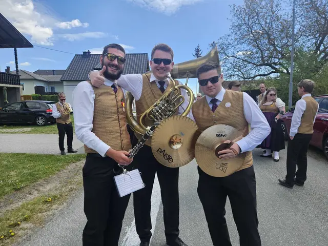 Musik und gute Laune gab es am 1. und 2. Mai. | Foto: Blasmusik Oberschützen-Bad Tatzmannsdorf