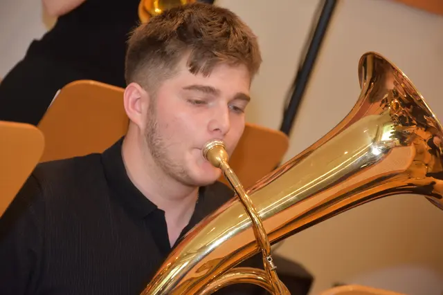 Big Band der LMS Grein. Jazz Night in St. Nikola.  | Foto: Robert Zinterhof
