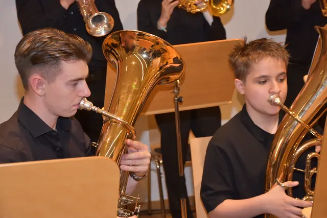 Big Band der LMS Grein. Jazz Night in St. Nikola.  | Foto: Robert Zinterhof