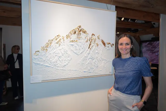 Esther Mair stellt am Freitag, 29. Mai um 19 Uhr auch in der Galerie am Claudiaplatz in Innsbruck aus! | Foto: Kainz