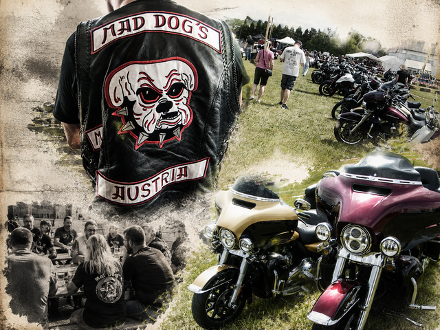 Traditionelles Motorradtreffen der MC Mad Dogs lockte zahlreiche Besucher nach Wiesfleck