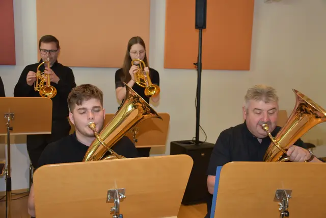 Big Band der LMS Grein. Jazz Night in St. Nikola.  | Foto: Robert Zinterhof