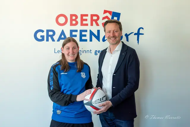 Patronanz von Rainer Handlfinger beim Heimspiel gegen Wieselburg