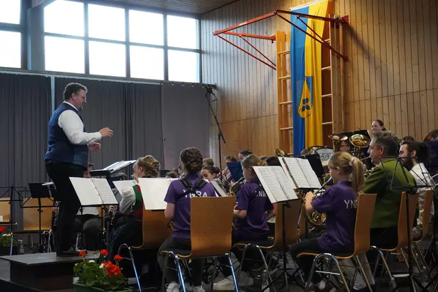 Das Jugendorchester bewies das musikalisches Können keine Frage des Alters ist. 