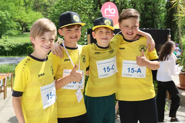 Auch Kinder gingen an den Start der Wasserkrug-Challenge in Bad Gleichenberg. | Foto: MeinBezirk/Johann Schleich