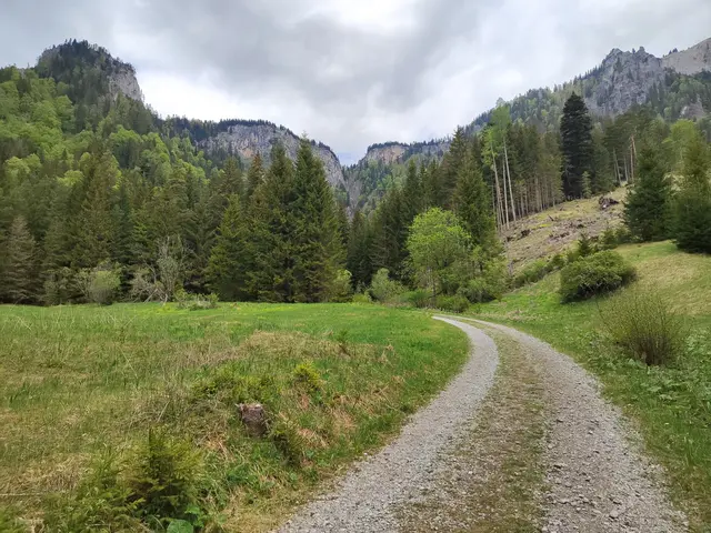 Schöne, hohe Berge.
