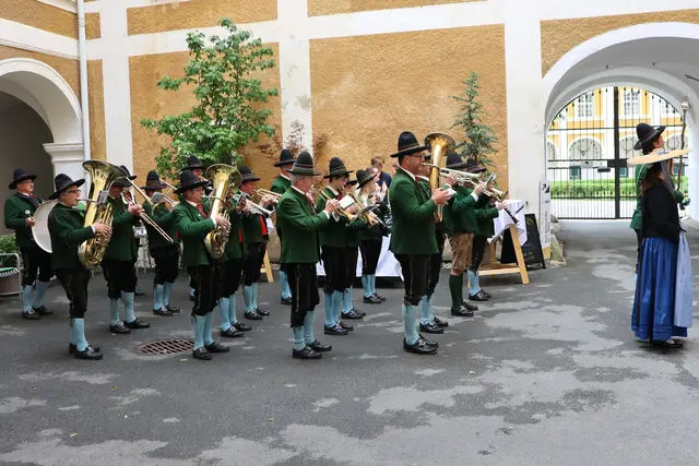 Die Marktmusikkapelle Stainz unter der Stabführung von Peter Wallner | Foto: Gerhard Langmann