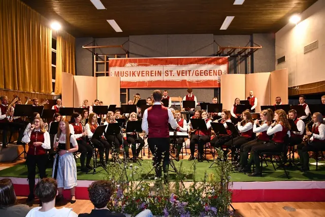 Musikverein St. Veit / Gegend lud zum Konzert