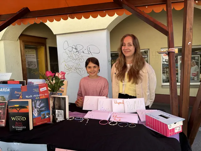 Die Mittelschule Zirl verkaufte Bücher für den guten Zweck. 