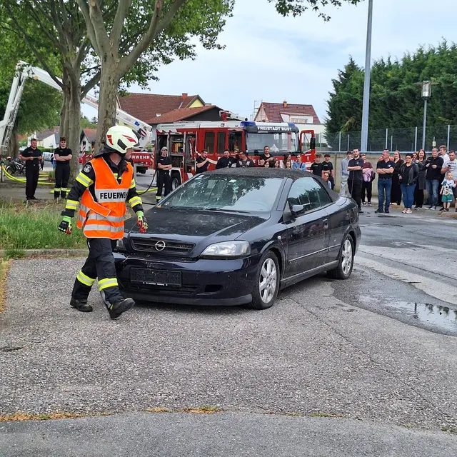 Ruster Feuerwehr zeigte Können und lockte mit vielen Mitmach-Stationen