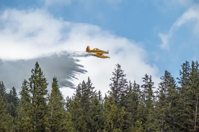 Über 400 Kräfte probten Kampf gegen Waldbrand am Kasberg