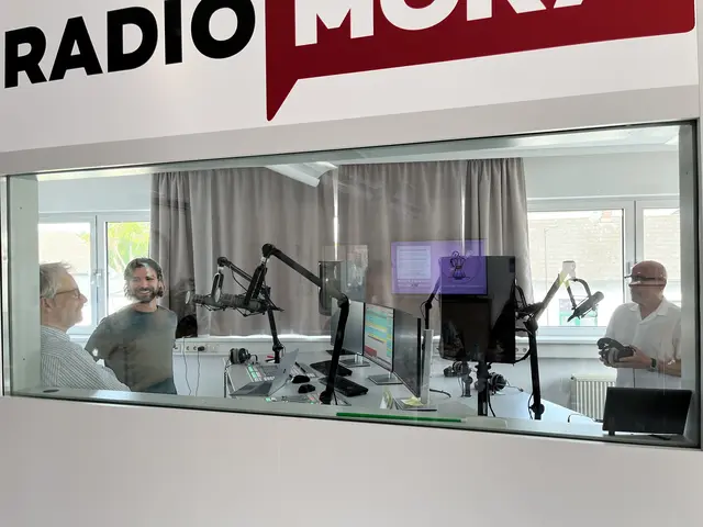 Live-Auftritt auf Radio MORA im Anschluss | Foto: Gesa Buzanich