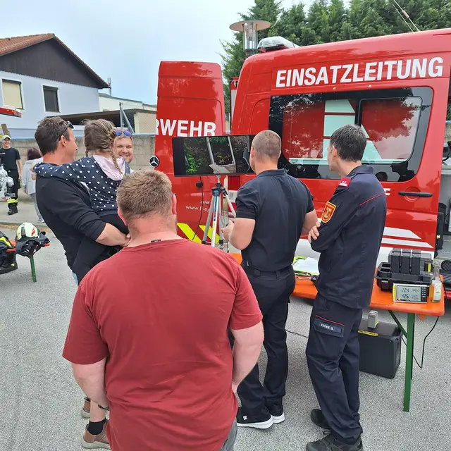 Auch den Drohnenpiloten konnte man über die Schulter schauen. | Foto: FF Rust