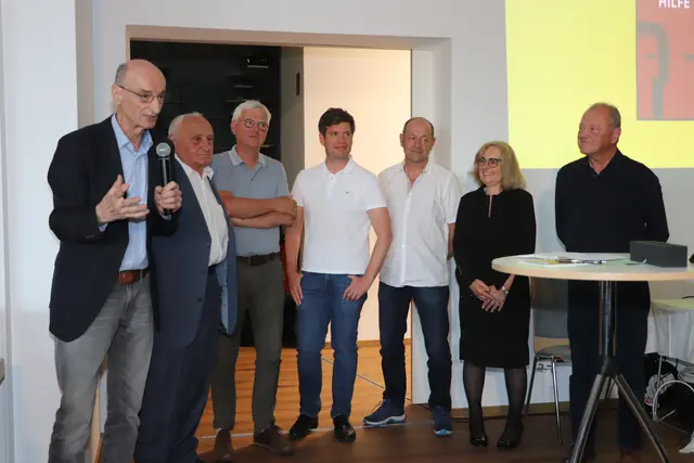 Der Vorstand des Vereins „Hilfe direkt“ mit Franz Grandits und Walter Reiss | Foto: S. Radakovits