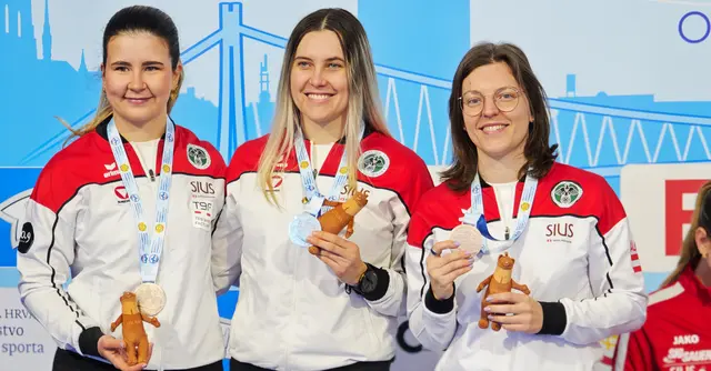Teamsilber für Jasmin Kitzbichler bei Kleinkaliber-EM in Kroatien