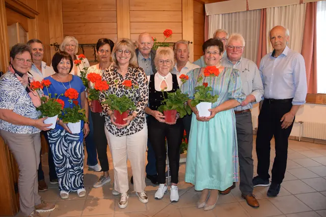 Mutter und Vatertagsfeier