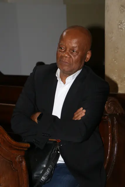 auch der ehemalige Pfarrer, Peter Okeke, war gekommen 