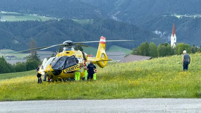 16-jähriger bei Verkehrsunfall in Weerberg lebensbedrohlich verletzt