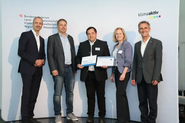 Warth erhält Auszeichnung beim European Energy Award