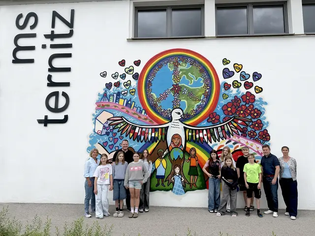 Kunstprojekt an der Mittelschule Ternitz – Gemeinsam ein Zeichen setzen