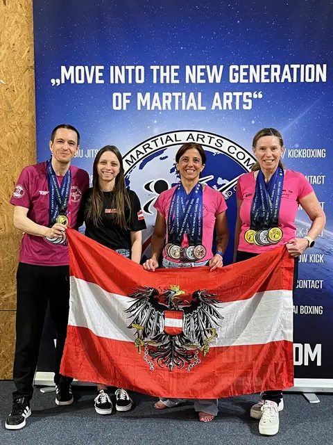Medaillenregen bei der Europameisterschaft im Kickboxen
