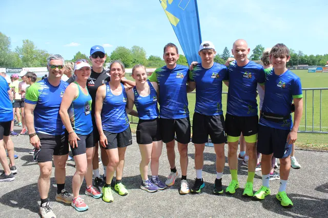 Team Blasenstein-Trail vor dem Start | Foto: MeinBezirk Perg/Köck