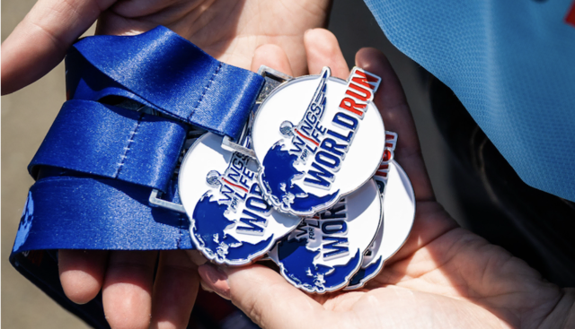Erstmals erhielten heuer zudem alle Läuferinnen und Läufer am Ring eine Finisher-Medaille. | Foto: FF Kobenz